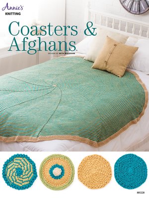 cover image of Coasters &amp; Afghans Knit Pattern